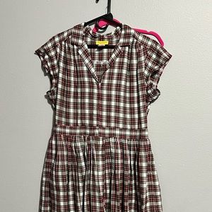 Bernie Dexter Kelly plaid size 1X. Excellent condition.